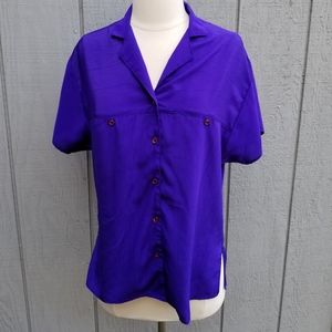 Vintage Dabney Purple Blouse